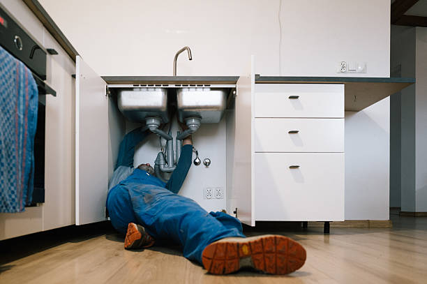 Professional Drain Cleaning technician working in Pocasset, MA